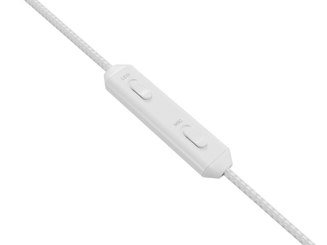 Слушалки Genesis Neon 613 G2 с микрофон RGB осветление Бяло