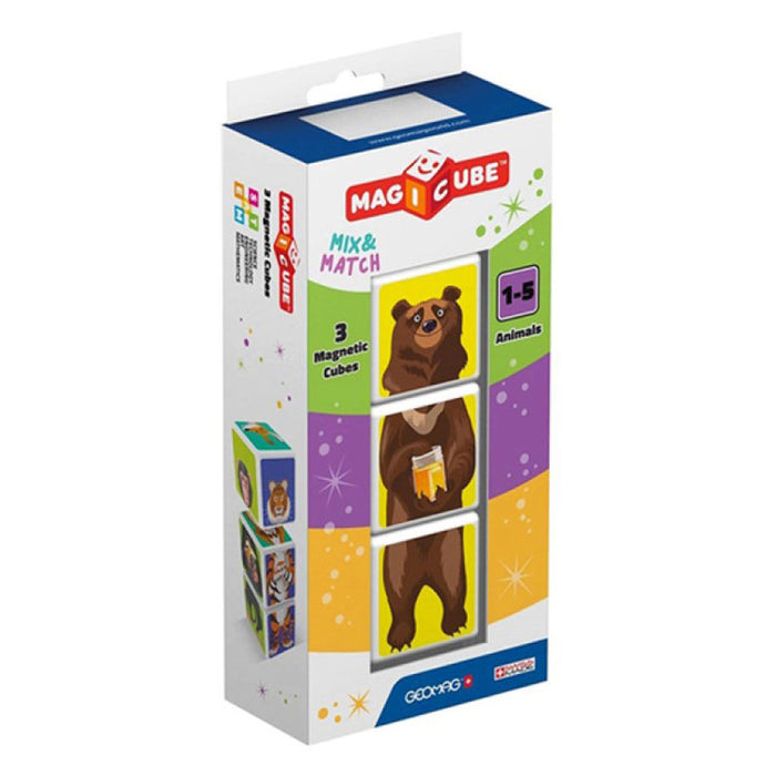 МАГНИТЕН КОНСТРУКТОР GEOMAG MAGICUBE ANIMALS 3 1-5