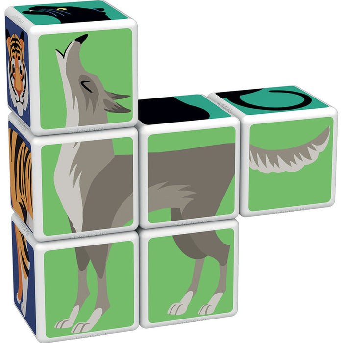 МАГНИТЕН КОНСТРУКТОР GEOMAG MAGICUBE JUNGLE ANIMALS 6