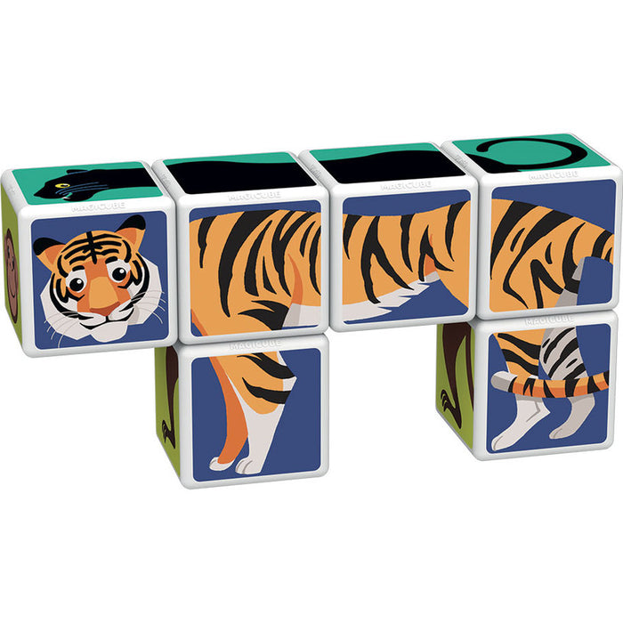 МАГНИТЕН КОНСТРУКТОР GEOMAG MAGICUBE JUNGLE ANIMALS 6