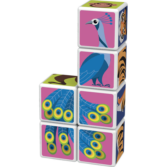 МАГНИТЕН КОНСТРУКТОР GEOMAG MAGICUBE JUNGLE ANIMALS 6
