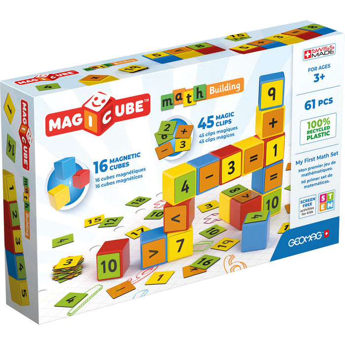 МАГНИТЕН КОНСТРУКТОР GEOMAG MAGICUBE MATH BUILDING 61