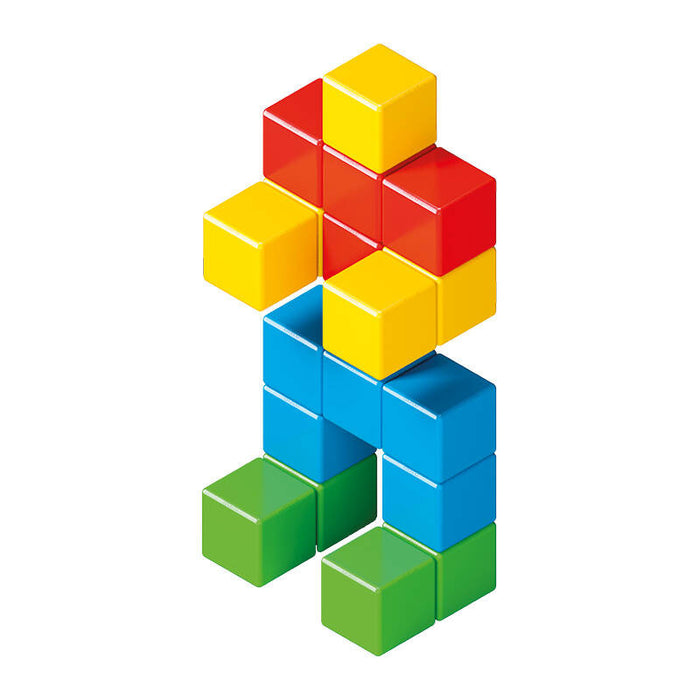 Magicube Color Recycled Crystal магнитни блокове 24 елемента GEOMAG GEO-056