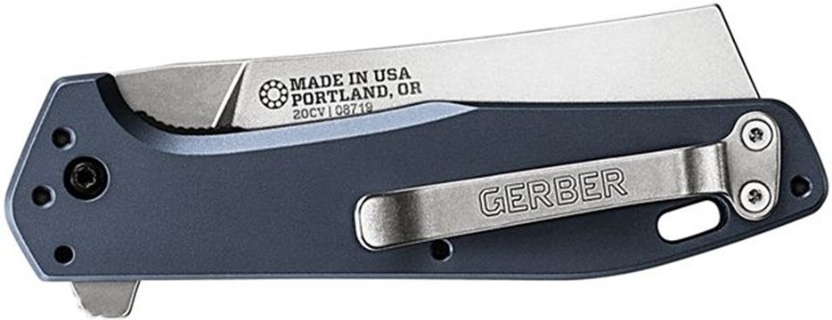 Сгъваем нож с право острие Gerber - Fastball 20CV, син