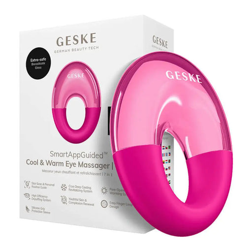 Geske Cool & Warm Eye Massager 7 в 1 (магента)