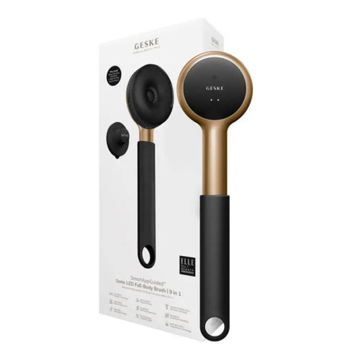 Geske ексфолираща звукова LED четка за тяло
