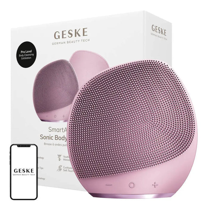 Geske Sonic Body Brush&Intensive Exfoliator 7in1 (розов)