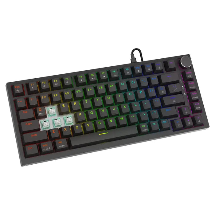 Геймърска клавиатура Savio ASTRAL BLACK JADE USB QWERTY US