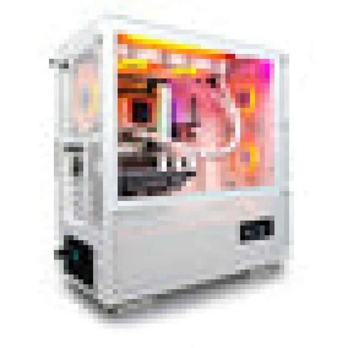 Гейминг настолен компютър с течно охлаждане на процесора