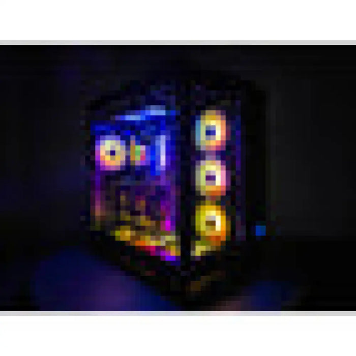 Гейминг настолен компютър с течно охлаждане на процесора