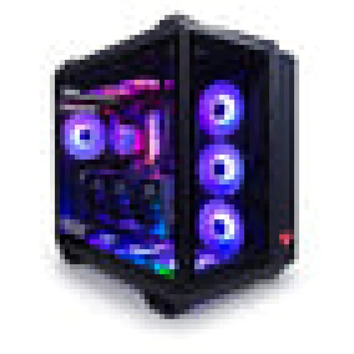 Гейминг настолен компютър с течно охлаждане на процесора