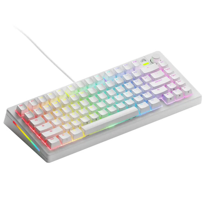 Геймърска механична клавиатура Glorious GMMK 3 75% White