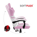 Геймърски стол Huzaro Force 4.4 Pink Mesh