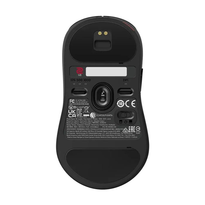 Геймърска безжична мишка ZOWIE U2 2.4G Черна