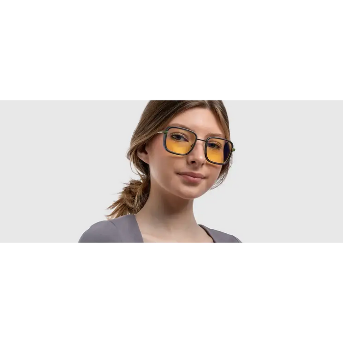 Геймърски очила GUNNAR Fallout Vault 33 Gunmetal/Olive