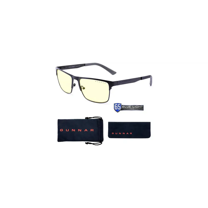 Геймърски очила GUNNAR Pendleton Slate Amber Черен