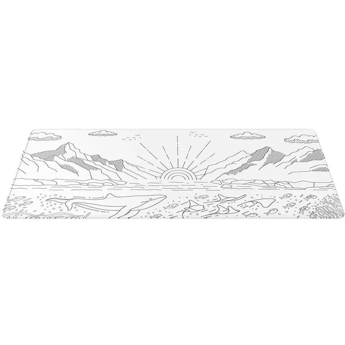 Геймърски пад Dark Project - Nostra White XL