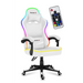 Геймърски стол - Huzaro Force 4.4 RGB Бял