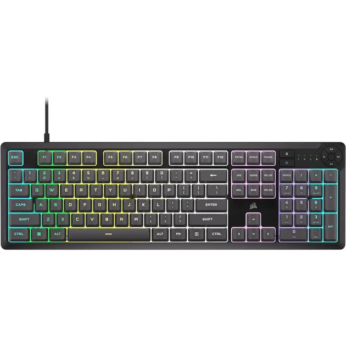 Геймърскa мембранна клавиатура Corsair K55 Core RGB