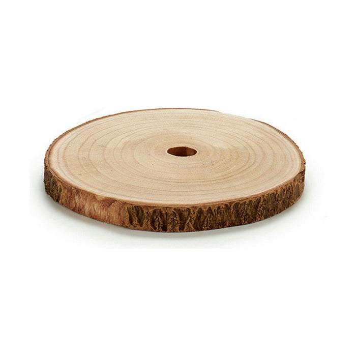 Декоративен Дънер Gift Decor Кафяв 25 x 2 x 26 cm 26 x 2 x 25 cm Ø 24,5 cm (12 броя)