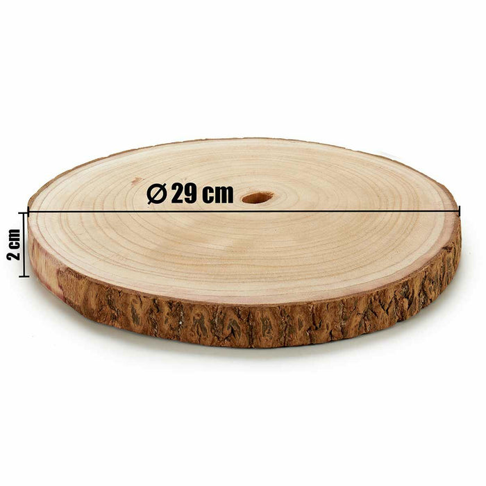Декоративен Дънер Gift Decor Кафяв 30 x 2 x 30 cm (12 броя)