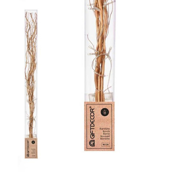 Корсажи Gift Decor Златен 20 x 90 x 6 cm LED Светлина (12 броя)