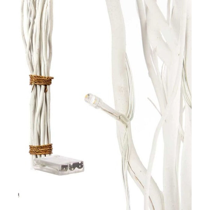 Корсажи Gift Decor Бял 10 x 120 x 10 cm LED Светлина (8 броя)