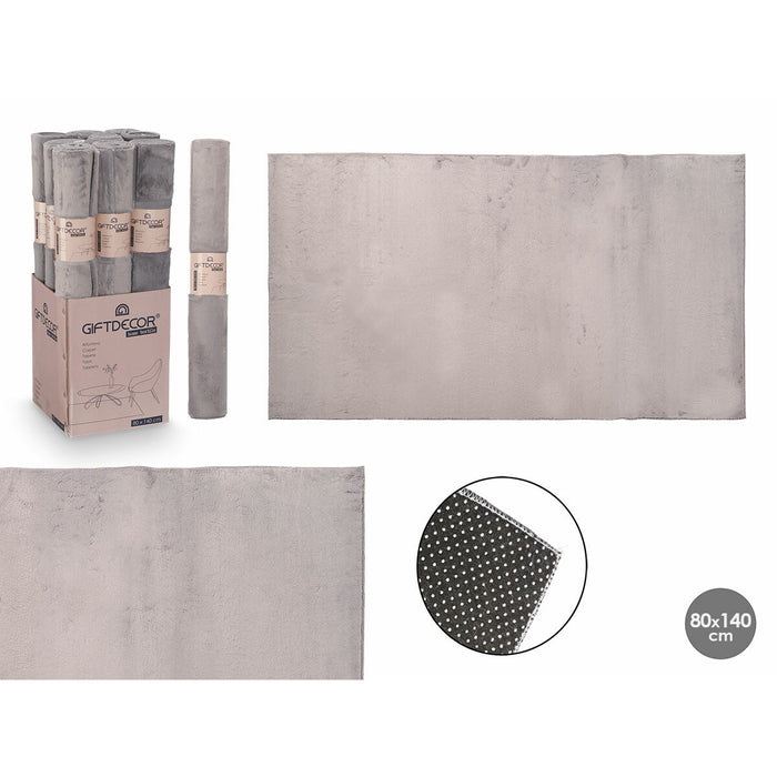 Килим Gift Decor Soft Сив 140 x 80 cm (9 броя)