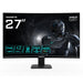 GIGABYTE GS27FC2 27’’ FHD извит геймърски монитор - 1920 x