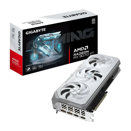 GIGABYTE Radeon RX 9070 XT GAMING OC ICE 16G видеокарта