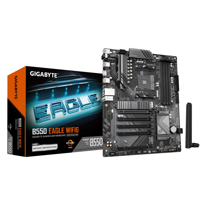 Дънна платка GIGABYTE B550 EAGLE WIFI 6 AM4