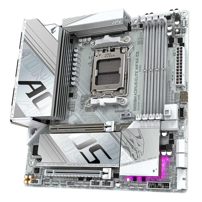 Дънна платка GIGABYTE B850M AORUS ELITE WIF6E ICE socket AM5