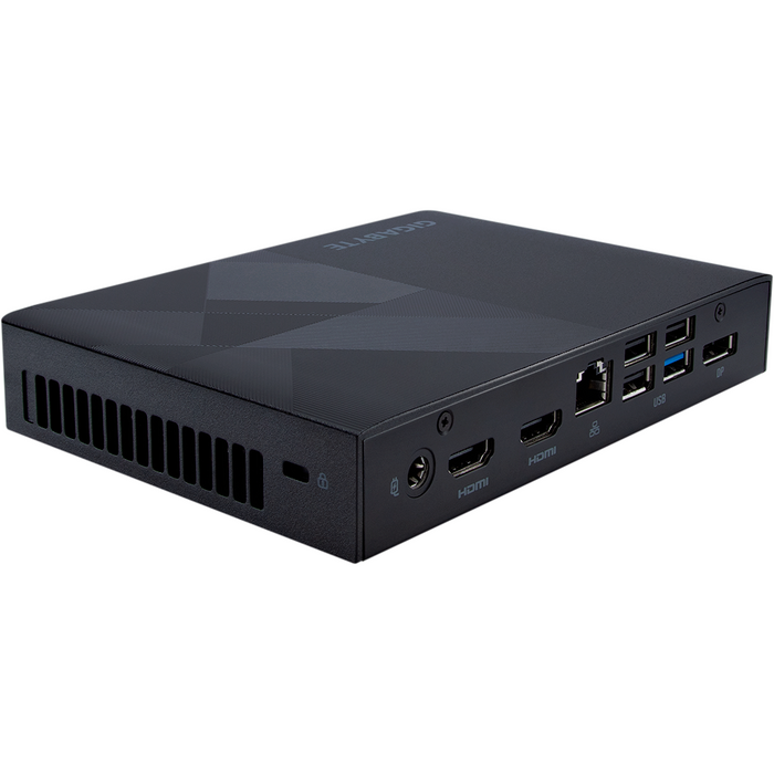 Настолен компютър Gigabyte Brix Intel Processor N200, 1 x SO-DIMM DDR4, 1 x M.2 SSD + WiFi 6