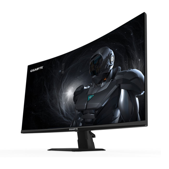 GIGABYTE GS27FC2 27" FHD извит геймърски монитор - 1920 x 1080, 240Hz, 1, 350 cd/m², HDR Ready, HDMI 2.0, Displayport 1.4