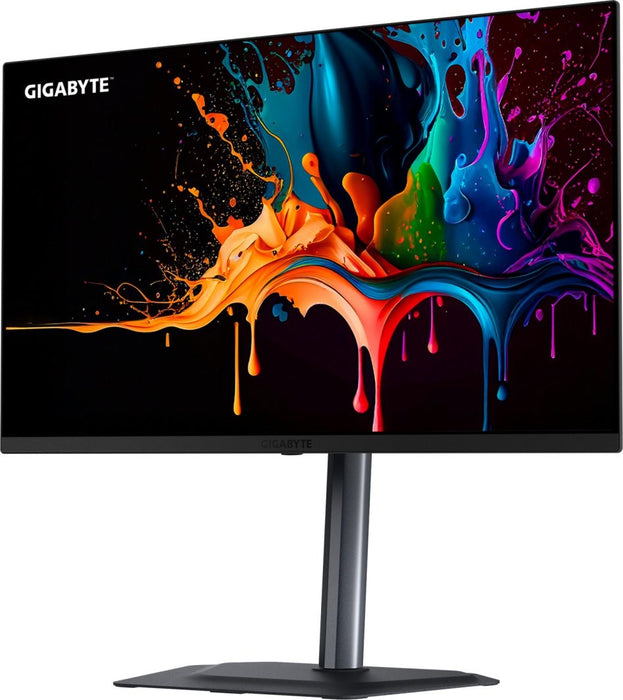 GIGABYTE MO27Q3 27” OLED QHD геймърски монитор - 2560 x 1440, 360Hz, 0.03ms, 250 cd/m², съвместим с G-Sync, FreeSync Premium Pro, Display HDR True Black 400, HDMI 2.1, Displayport 1.4