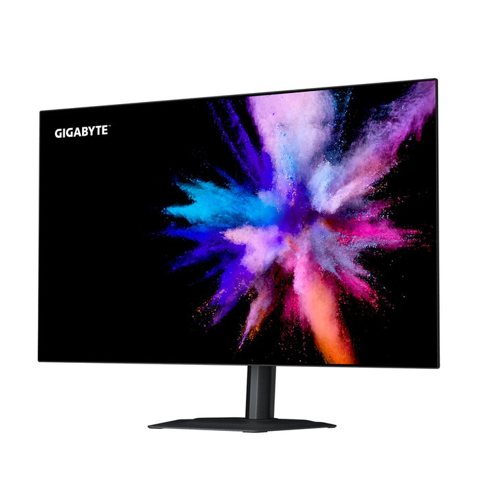GIGABYTE GO27Q24G 27” OLED 2K QHD геймърски монитор - 2560 x 1440, 240Hz, 0.03ms, 275 cd/m², FreeSync Premium, съвместим с G-Sync, HDMI 2.1, Displayport 1.4