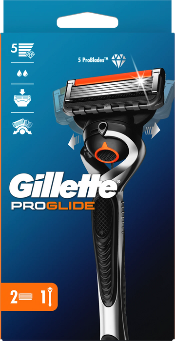 Система за бръснене Proglide + 2 ножчета, 1 бр