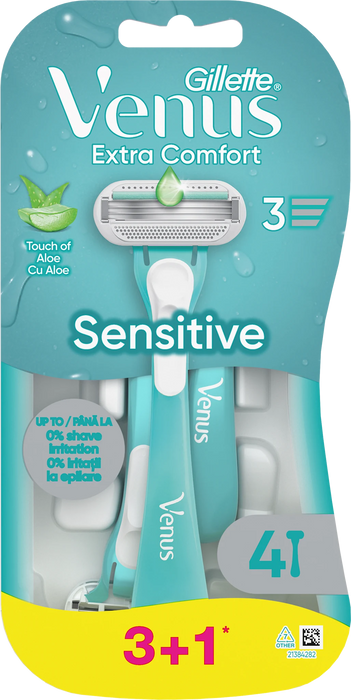 Самобръсначка Sensitive, 4 бр