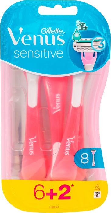Самобръсначка Sensitive, 8 бр