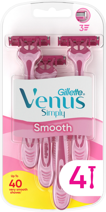 Самобръсначка Simply Venus, 4 бр