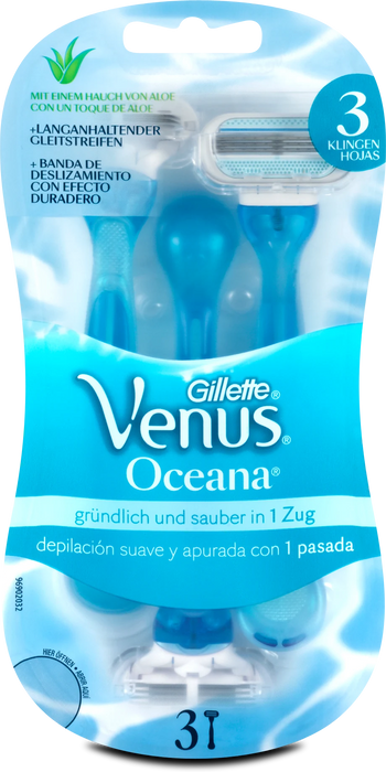 Самобръсначка Venus Oceana, 3 бр