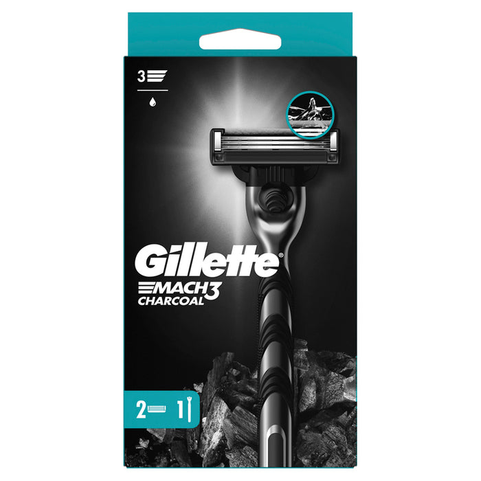 Самобръсначка GILLETTE MACH3 СHARCOAL 8/38/4