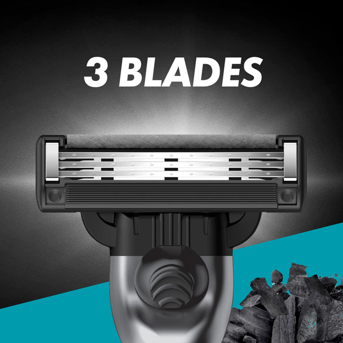 Самобръсначка GILLETTE MACH3 СHARCOAL 8/38/4