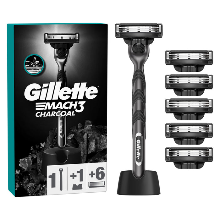 Самобръсначка GILLETTE MACH 3 + 6 НОЖ.