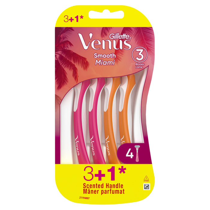 Самобръсначка GILLETTE VENUS MIAMI 3+1 25/7/4