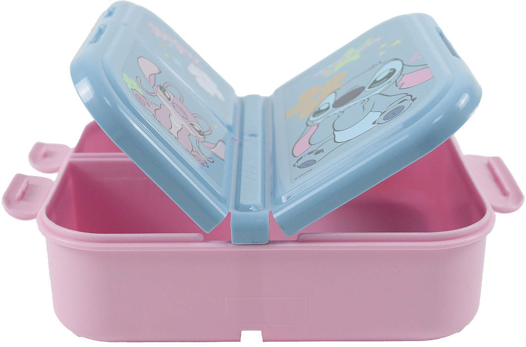 Кутия за храна GIM Stitch - С 3 отделения, 800 ml