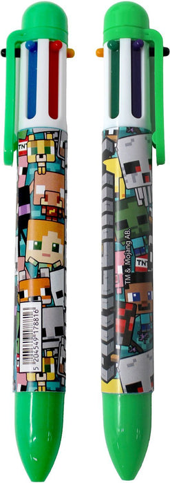 Многоцветна химикалка GIM Minecraft - Chibi, асортимент