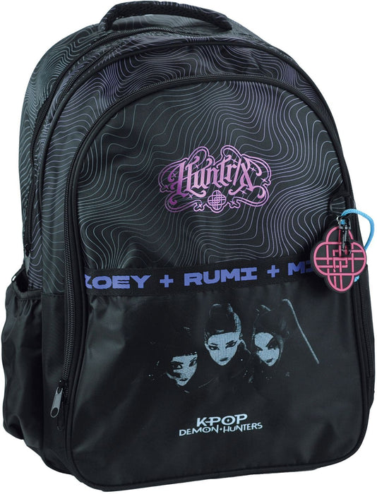 Ученическа раница GIM K-Pop Demon Hunters - Huntrix Black