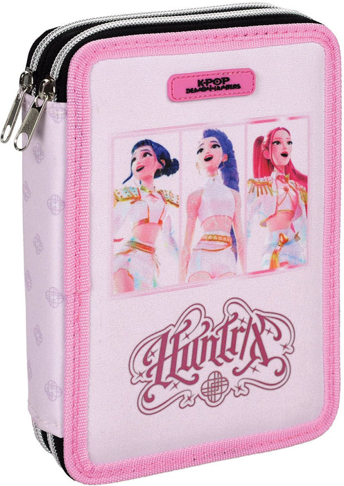 Несесер с пособия GIM K-Pop Demon Hunters - Huntrix Pink, 2 ципа