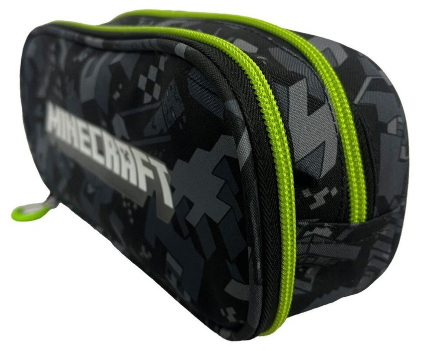 Овален несесер Gim Minecraft - Camo Terra, 1 цип
